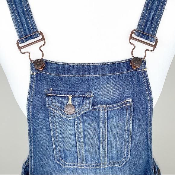 Distressed Jean Overall - Picture 2 of 4